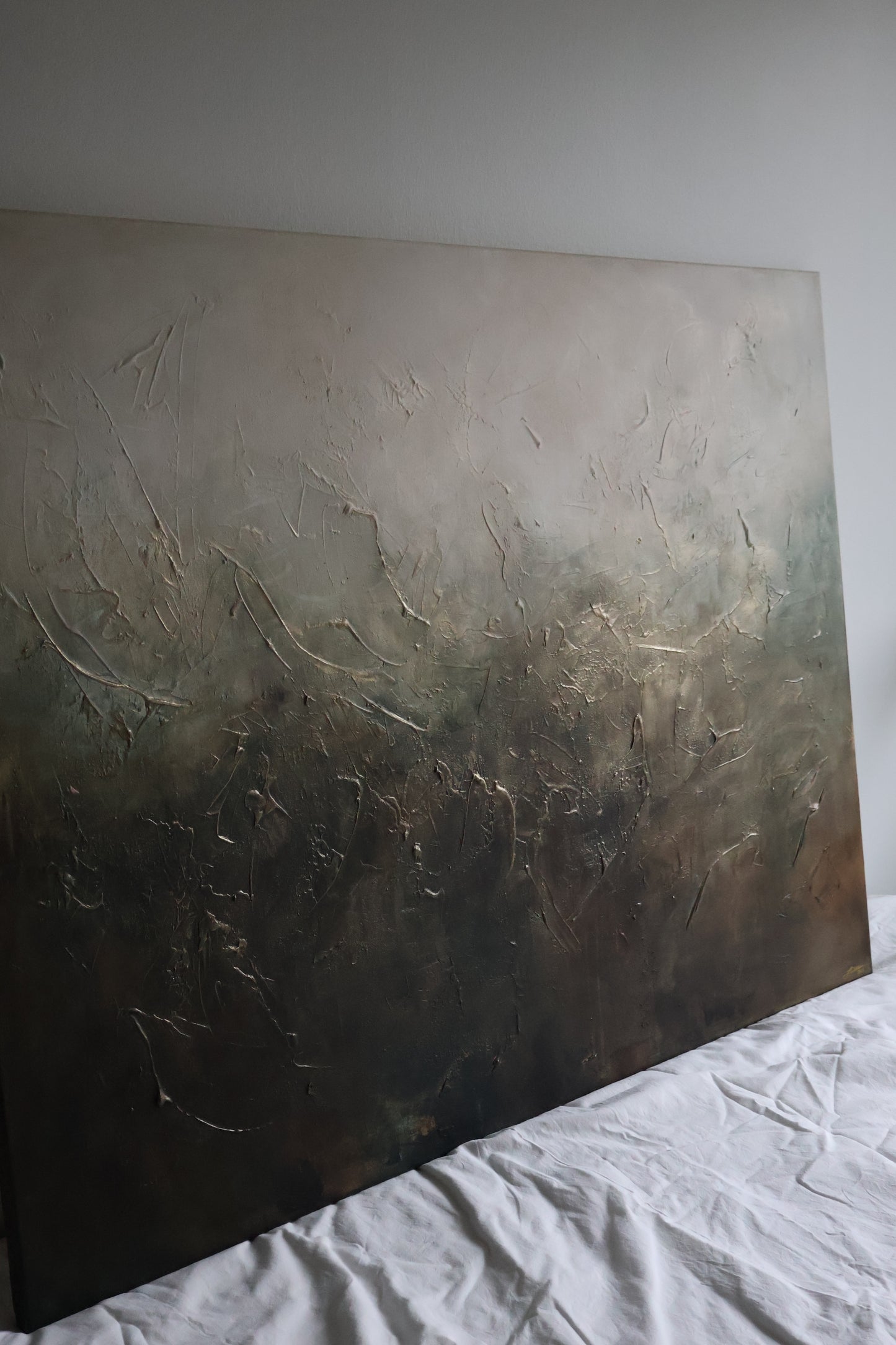 Toisiinsa syventyneet 89x116 cm