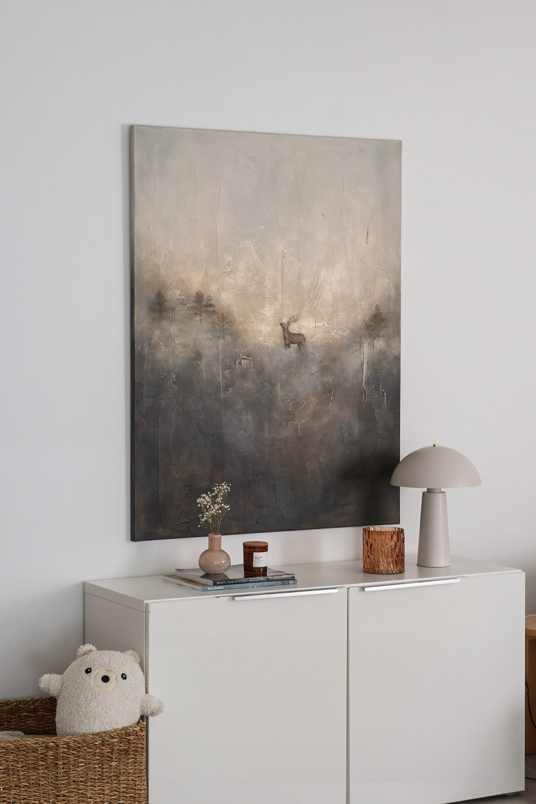 Hauraan hetken lumo 89x116 cm
