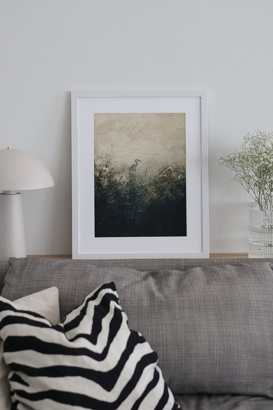 Hetki ennen – Limited Edition -taideprintti 30 × 40 cm